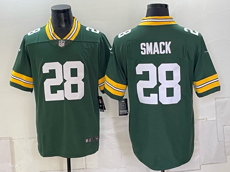 Men Green Bay Packers #28 Smack green 2026 Nike NFL Jersey 100433